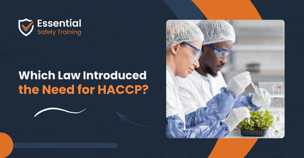 which law introduced the need for HACCP