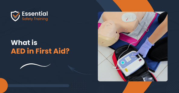 what is AED in first aid