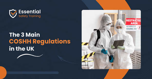 what are the 3 main regulations of COSHH