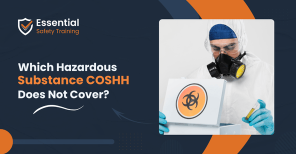 which hazardous substance does COSHH not cover